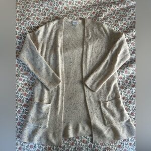 Old Navy Women's Speckled Beige Cardigan